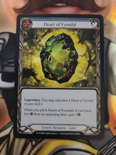 Flesh and Blood TCG Heart of Fyendal Welcome to Rathe WTR000 Flesh and Blood TCG Heart of Fyendal Welcome to Rathe WTR000
