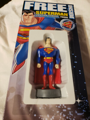 SUPERMAN JUSTICE LEAGUE ( PROMO 1998) FIGURE IN ORGINAL BOX