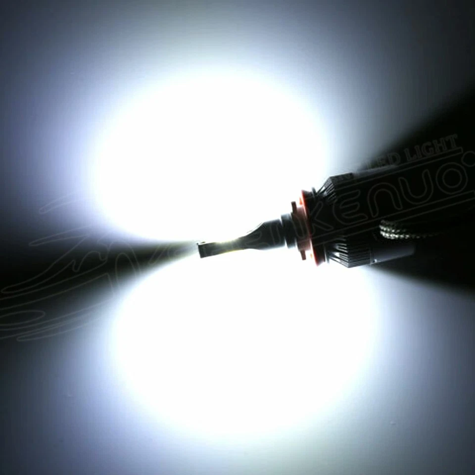 For Mitsubishi Galant 1999-2003 - 6000K LED Headlight High/Low & Fog Light Bulbs - Image 2 of 4