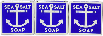 Swedish Dream Sea Salt Soap (3 Pack) 4.3ozeach soap Set by Kala