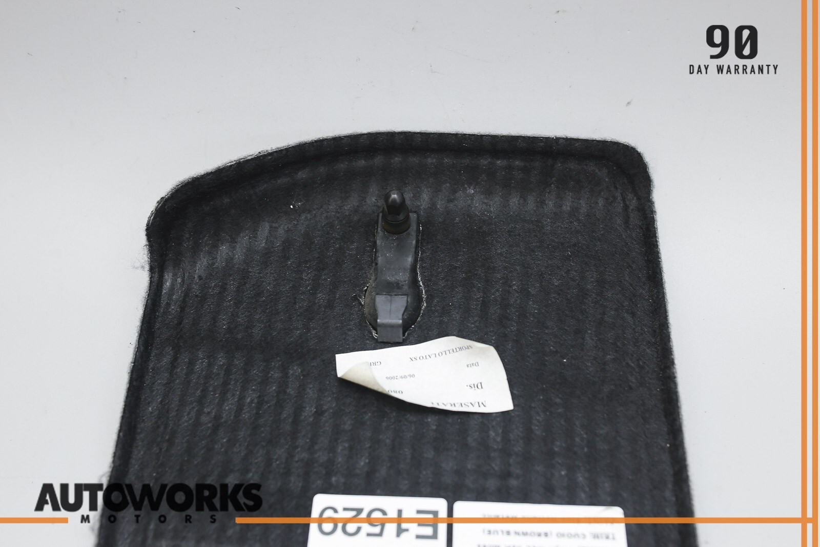 03-13 Maserati Quattroporte M139 Rear Left Trunk Storage Compartment Cover OEM