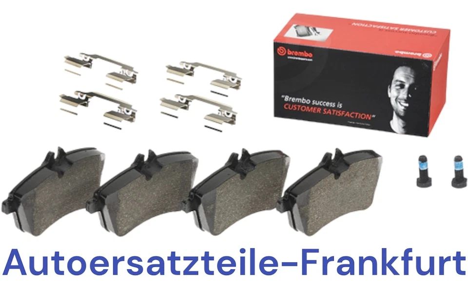 Brembo Front Brake Pads Mercedes-Benz A-Class W169 B-Class Sports Tourer W245 - Image 4 of 4