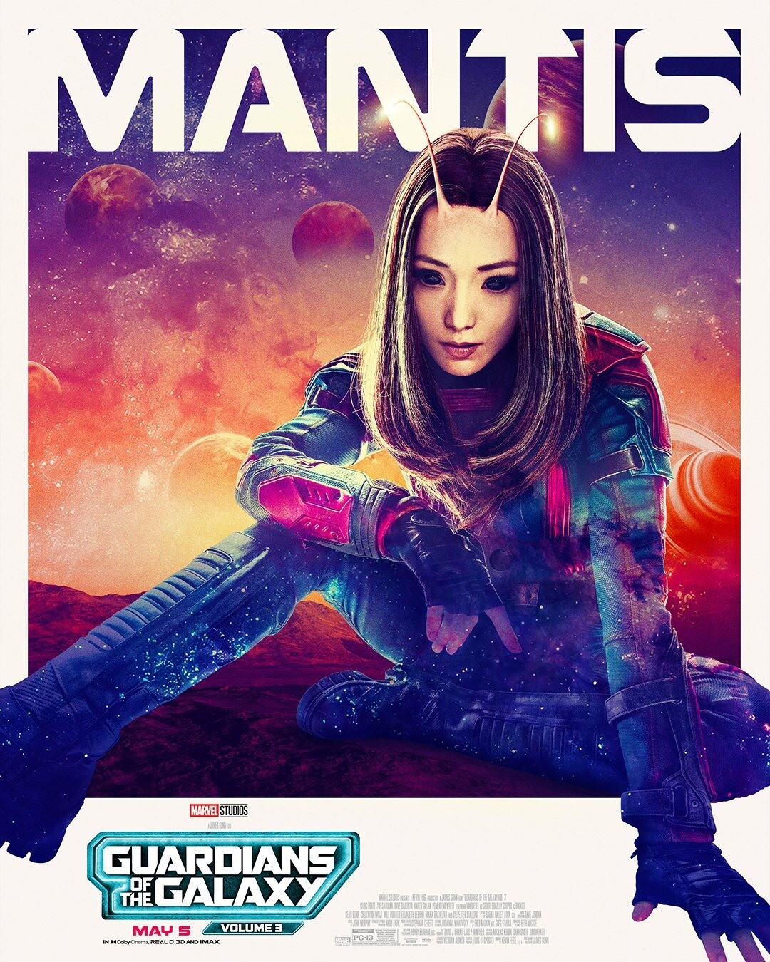  BigWigPrints Guardians of the Galaxy Vol. 3 Character Posters,  Set of 10 Wall Art Prints - Featuring Star-Lord, Gamora, Drax, Rocket,  Groot, Nebula, Mantis, Kraglin & Cosmo (8 x 10 each)