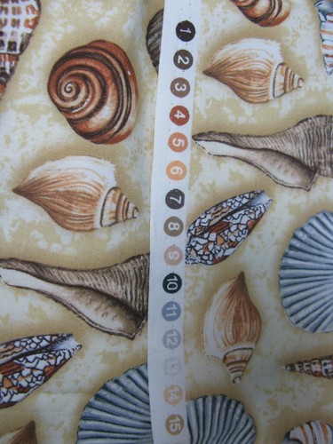 Seashell Sand Beach Fabric by Timeless Treasures 100%Cotton - Picture 5 of 5