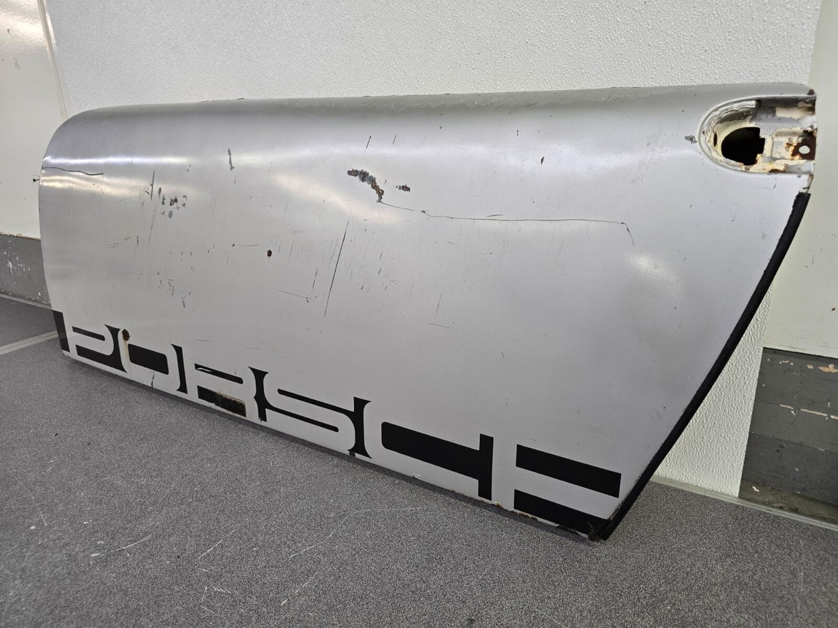 USED ORIGINAL GENUINE PORSCHE 914 914-6 DRIVERS DOOR BARE SHELL