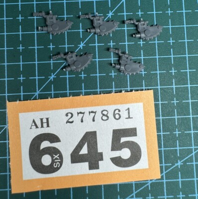 5 Chain Bayonet Knife Boltgun Space Marine Mk 6 Gravis Primaris 40k Bits Heresy