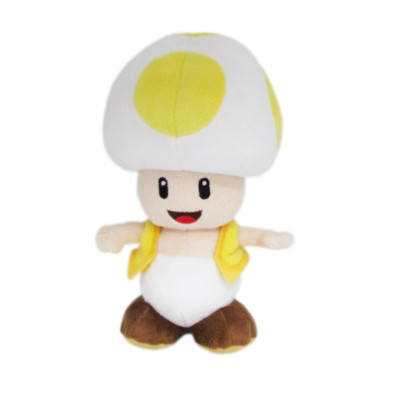 Little Buddy Super Mario Bros Yellow Toad 8'' Koopa Plush Stuffed animal Doll toy