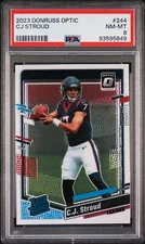 2023 Panini Donruss CJ STROUD Rate Rookie PSA8 #244