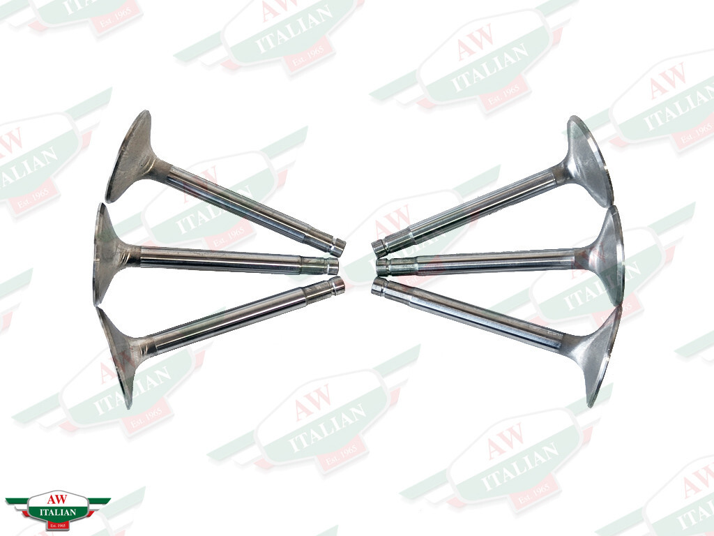 Maserati Merak Exhaust Valve Set of 6 - 403032020/6 awitalian