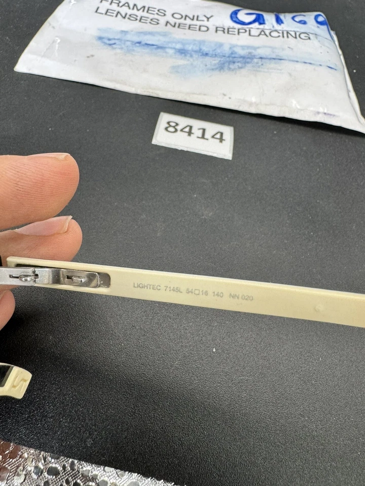 Marco de gafas LIGHTEC 7145L NN020 Morel Francia 54 mm Foto 3 de 4