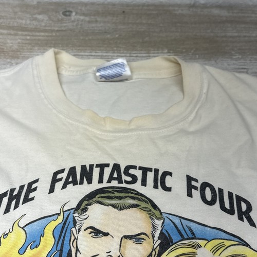 FANTASTIC Four Rare Original Graphitti Designs Vtg T shirt XL Jack Kirby Marvel - Picture 3 of 23
