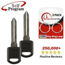 2 For 2005 2006 2007 Saturn Relay Ignition Chip Car Transponder Key