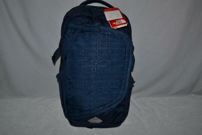 north face backpack navy blue