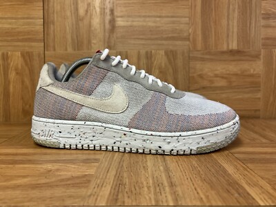 RARE🔥 9.5 - Nike Air Force 1 Crater Flyknit Low Grey Platinum