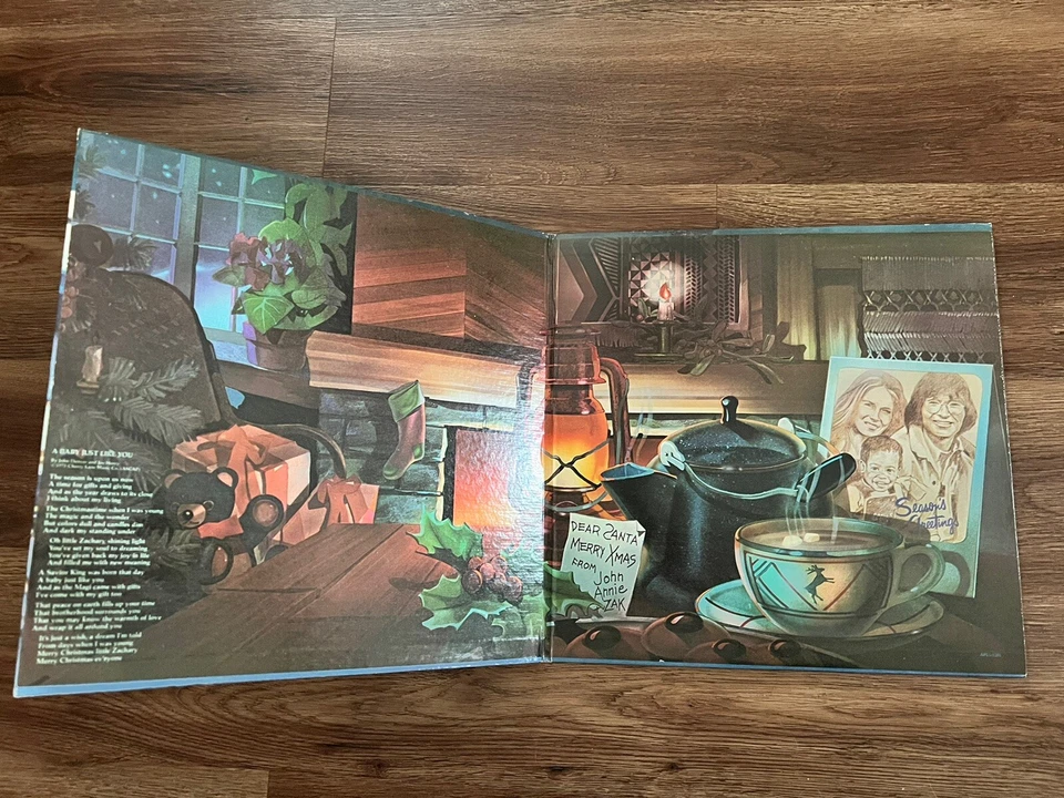 JOHN DENVER - Rocky Mountain Christmas - 1975 LP - APL1-1201 Foto 2 de 4