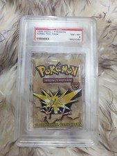 PSA 8 - Pokemon Cards - FOSSIL FOIL PACK - Zapdos Booster - NM-MT *POP 2!!!*