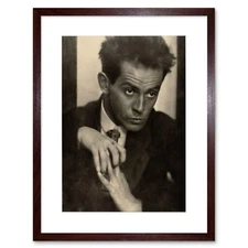 Vintage Photo Egon Schiele Artist Photo Framed Art Print Poster 12x16 Inch