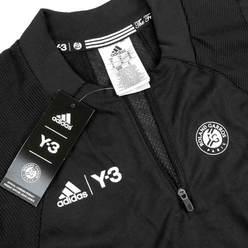 Adidas RG Y-3 Herren Polo Shirt Hemd Tennis French Open Zverev Yamamoto schwarz - Picture 6 of 12