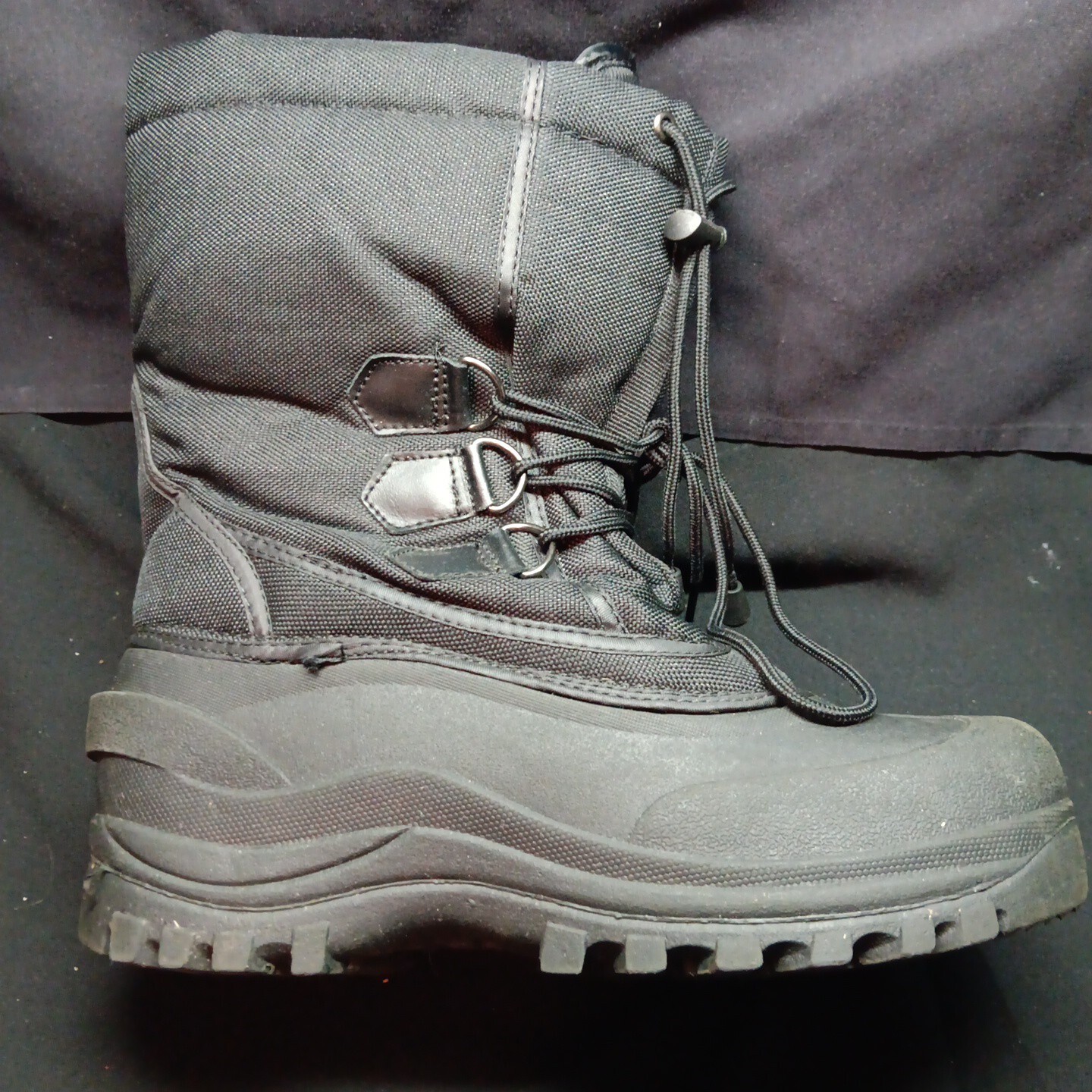 Bottes D'hiver Isolées Thermolite Rod & Gun - Taille US 12 Homme, Couleur Beige, Occasion Comme Neuve