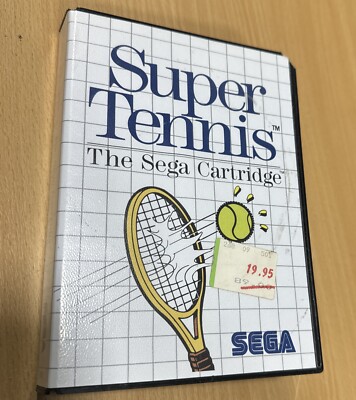 SEGA Master System Spiel Super Tennis komplett CIB mit Anleitung in OVP
