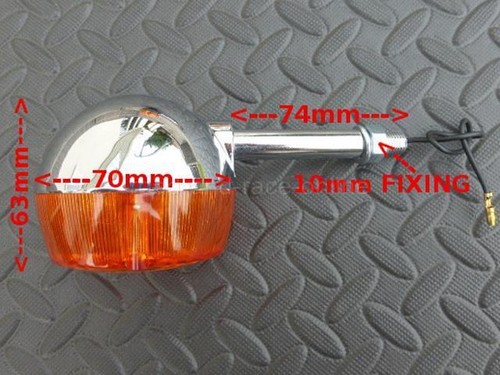 Full Set of Replacement Suzuki TS-GT-TC-RV Indicators Alloy Head Steel Stem x 4 - Picture 7 of 7