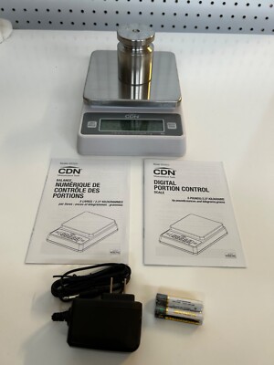 CDN SD0502 NSF certified Digital Portion Control Scale 5 lb