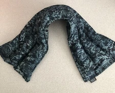 rice flax heat pad hot/cold shoulder neck wrap pack Bag  21x6'' PAIN AID Dark 1