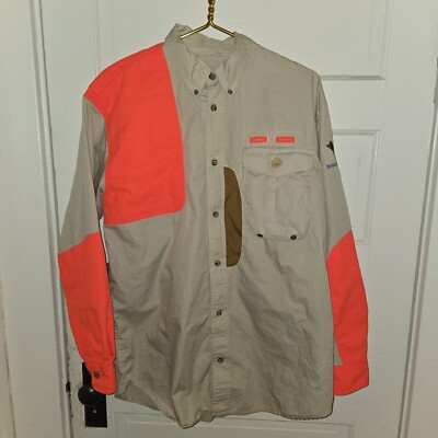 NICE Beretta Men Shooting Hunting Shirt Large Alston Bird Bristol Mines Preserve