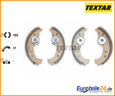Bremsbackensatz TEXTAR 91005900 für Fiat Uno Ritmo Panda 127