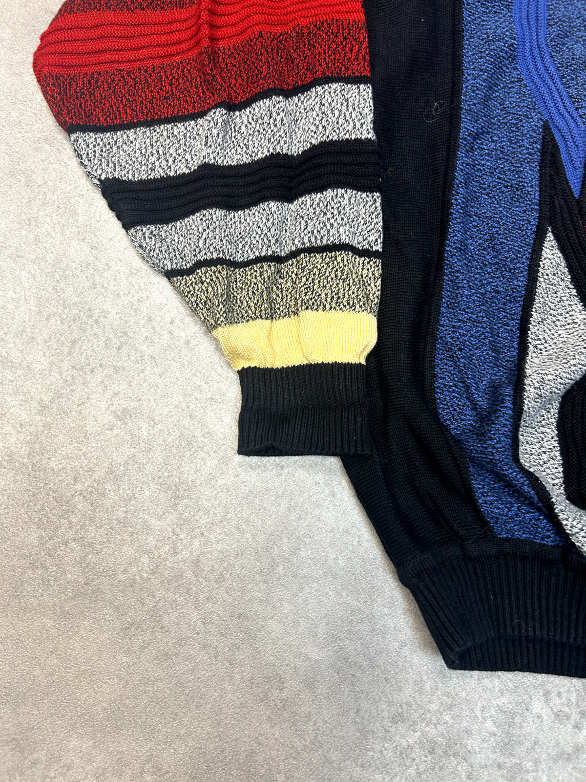 Vintage Jumper Womens Crew Neck Knit Sweater, Black, XL image 4