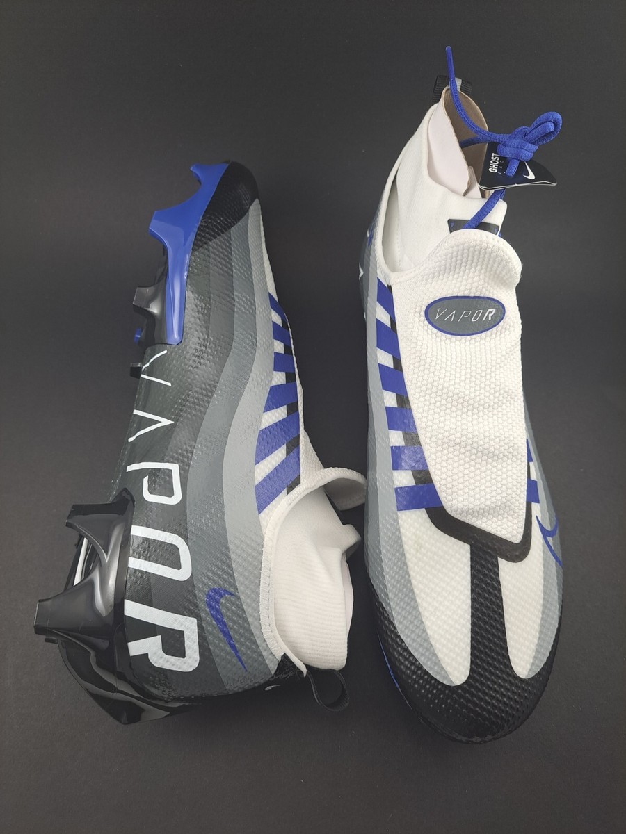 Nike Vapor Edge Pro 360 Blue Black White Football Cleats  display picture 3
