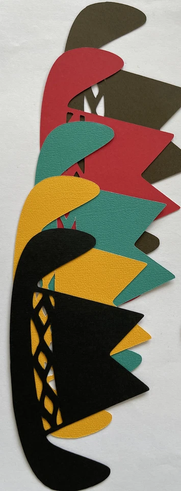 GIANT COWBOY HAT Die-Cuts(3pc) Southwest•Ranch Hands•Boots •Decorated Band•Farm• - Image 3 of 4