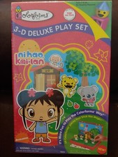  NEW  2009 Nihao Kai-Lan Colorforms 3-D Deluxe Play Set