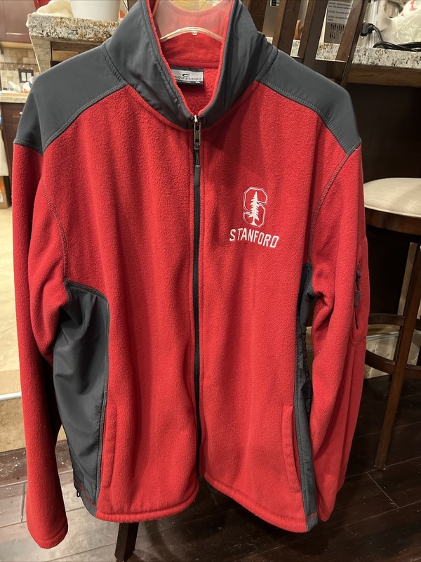 Vintage 90’s- 2000's Coliseum Fleece Stanford Jacket XL Very Nice, Look!