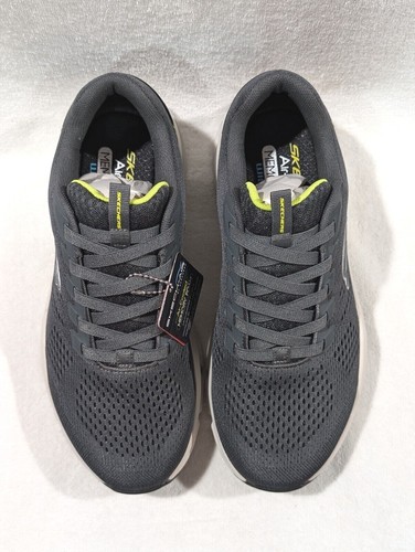 Tenis para hombre Skechers Skech Air Venttura carbón/lima-tallas altas nuevas con etiquetas ajuste ancho - Imagen 2 de 11