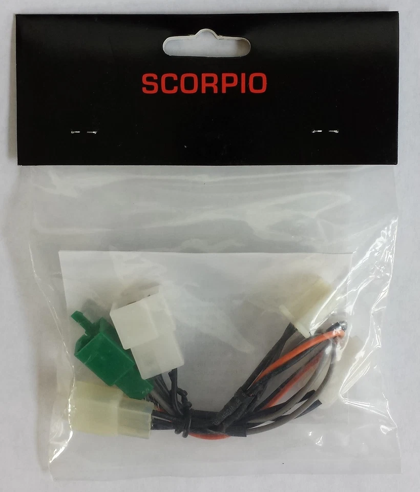 Kit de conector de fábrica alarme Scorpio 01-09 Honda Goldwing GL1800 HON-4 - Imagem 2 de 2