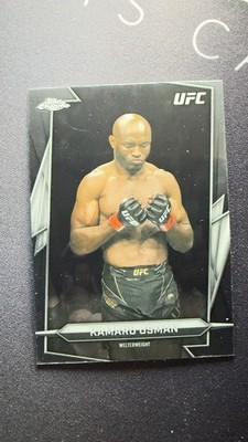 2026 UFC Topps Chrome #27 Kamaru Usman