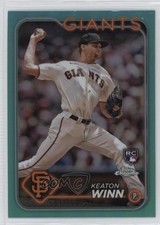 2024 Topps Chrome Aqua Refractor 161/199 Keaton Winn #208 0nr3