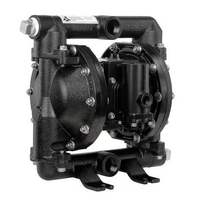 Aro Pd10a-Acp-Aaa Double Diaphragm Pump, Cast Iron, Air Operated, Santoprene,