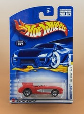 Hot Wheels 2002 First Editions CORVETTE SR-2 Red w/5s wheels 9/42 Collector #021