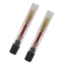2pcs Soft Oboe Reeds Natural Material Easy Clean Beginner Woodwind Accessories