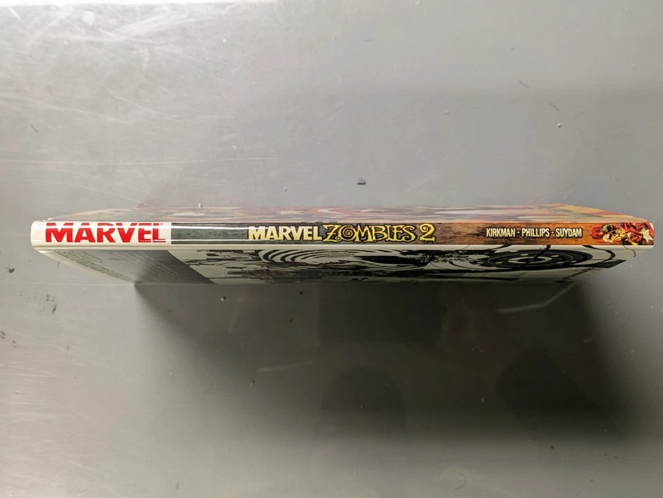 Graphic Novel Marvel Zombies 2 Capa Dura Arthur Suydam Robert Kirkman 2008 HCDJ - Imagem 4 de 4