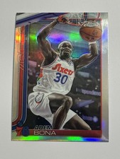 2025-26 Topps Chrome Basketball Adem Bona #183 Refractor 76ers
