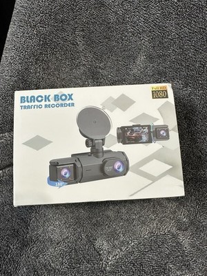 Black Box Traffic Recorder Dash Cam | Full HD 1080p | Rear/Front View 