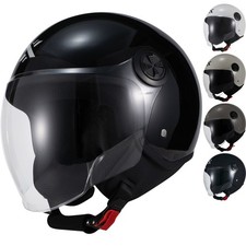 Shox Interceptor Motorcycle Helmet Open Face Motorbike Scooter ECE 22.06 Urban
