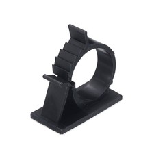 30 Pcs 22-25mm Adhesive Cable Management Clip PE Cord Clamps for Mouse Cables