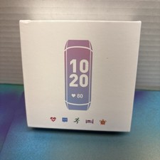 Smart Bracelet Watch Black Open Box Unused