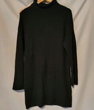 Women's Long Sleeve Sweater Dress – Size small Black Soft & Stretchy