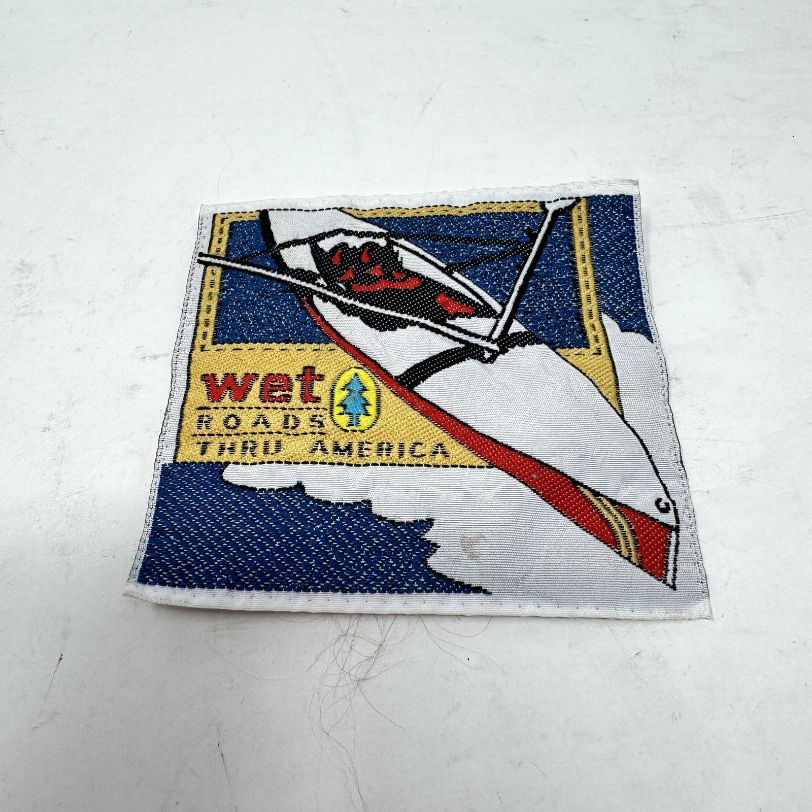 Canoe Embroidered Patch
