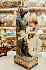 Ancient Egyptian Anubis Statue Egyptian Pharaonic Decor Old Style Finishing